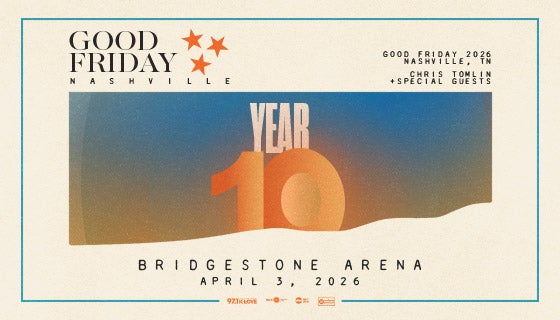 More Info for Chris Tomlin: Good Friday Nashville