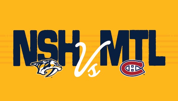 More Info for Nashville Predators vs Montréal Canadiens