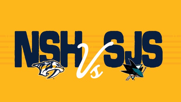 More Info for Nashville Predators vs San Jose Sharks