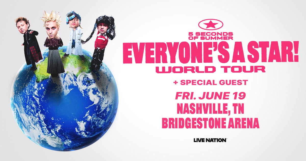 More Info for 5 Seconds of Summer: EVERYONE’S A STAR! World Tour     