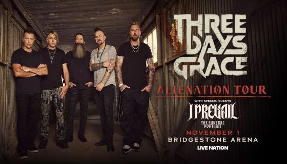 More Info for Three Days Grace - Alienation Tour