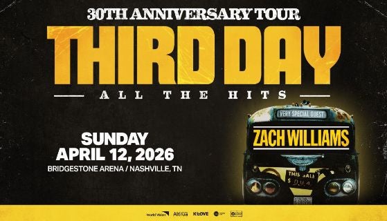More Info for Third Day 30th Anniversary Tour